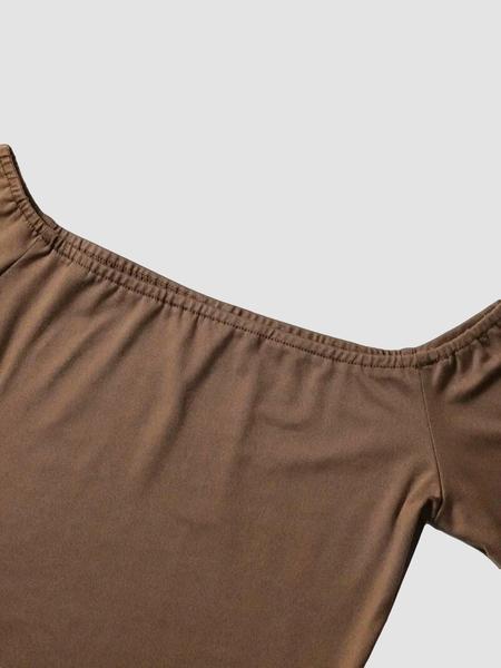 Women's Long Sleeve T-Shirt, One Shoulder Design with Fringe Detail, Perfect for Outdoor Activities & Casual Wear