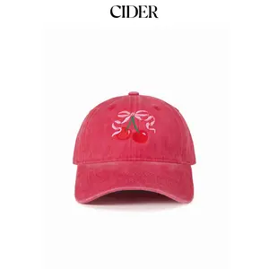 Cider BOWKNOT & CHERRY BASEBALL CAP