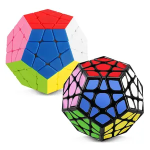 Sengso Megaminx 3X3X3 Dodecahedron Cube Speed Magic Cube Educational Toys Puzzle Mega Minx Cube Special Shape Magic Cube Toys Brainstorm Thinking Games for Christmas Birthday Gift