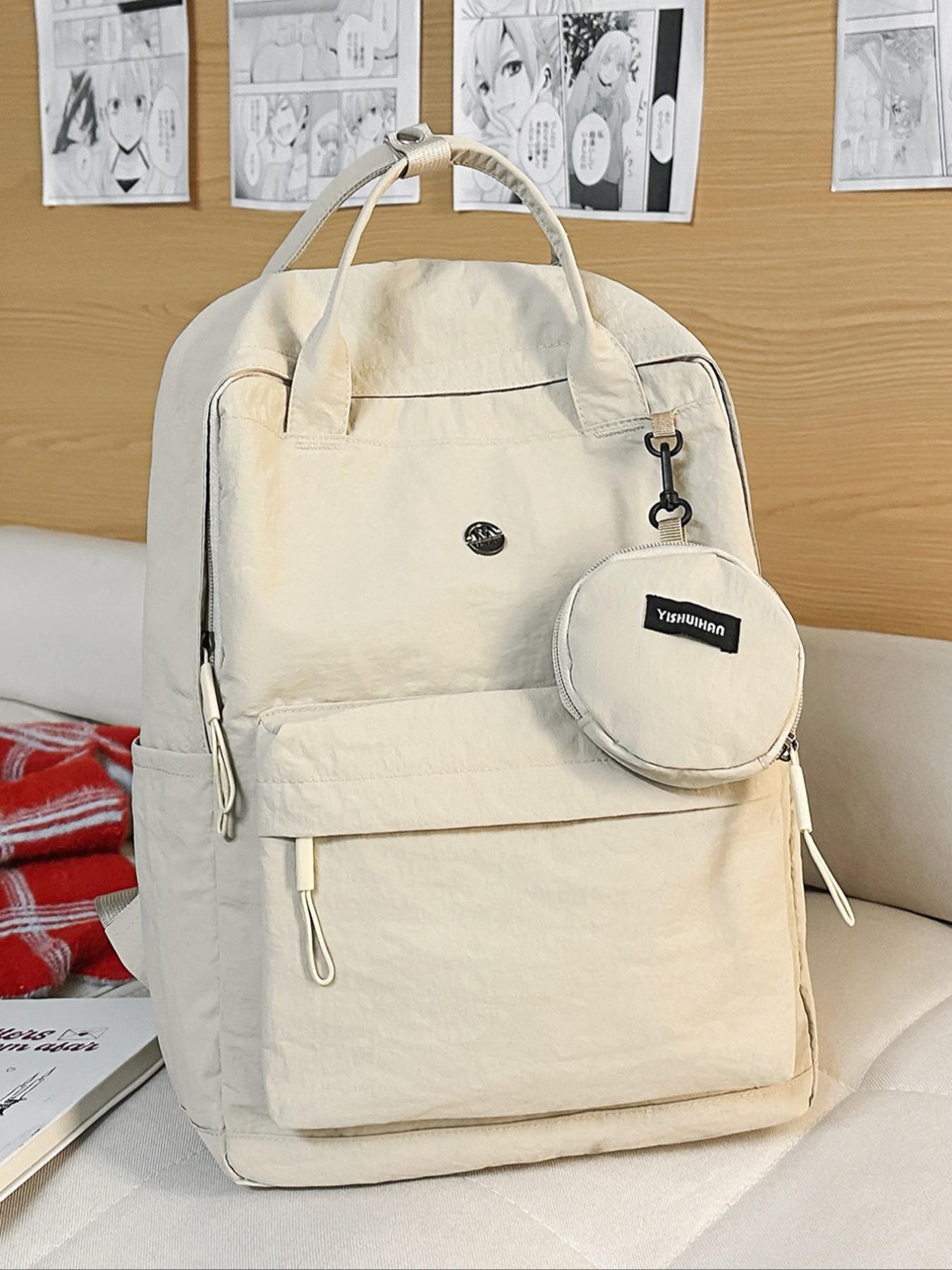 Large Capacity Backpack for Students, Casual Butterfly Pattern, All Seasons Use, Ideal for Outdoor Activities, Lightweight Backpack