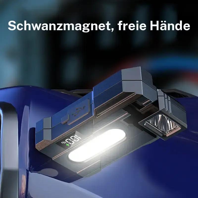 1pc Edc Flashlight, Small Strong Keychain Light, USB-C Rechargeable, Rotatable Head Clip, 7 Modes, Ipx5 Waterproof, Hiking Running Outdoor Emergency Use