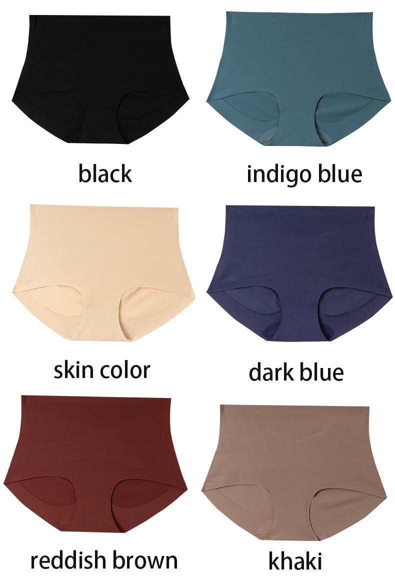 Women's High Waisted Basic Compression Briefs - Seamless 4pc/Multi-Function Normal Type Body Contouring Booty Shapewear, Tummy Control Invisible Hip-Lifting Underwear, 3/5 Pack (3 Pairs Option), S-XXL Plus Size, High Elastic Waist, Casual Wear, High Waist