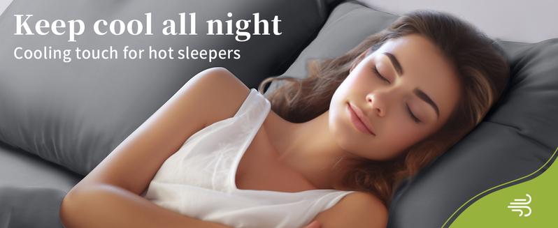 Sonoro Kate Pure Bamboo Bed Sheet Set - 4/6 Pieces Soft & Cooling, Organic Viscose Derived from Bamboo, 16 Inch Deep Pockets, Moisture Wicking