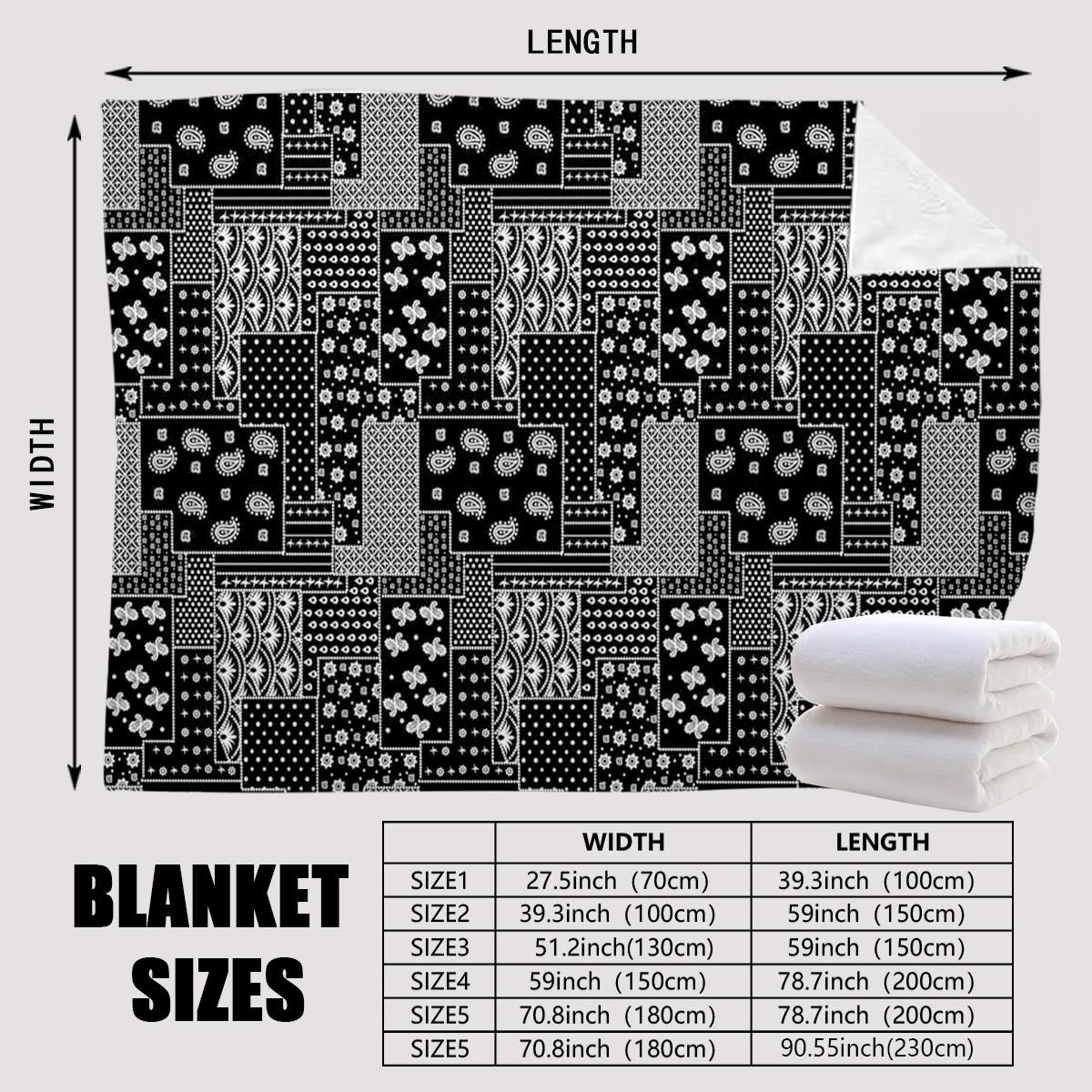 1pc Paisley Pattern Flannel Blanket, Outdoor Travel Universal Cover Blanket, Extra Large Soft Comfortable Digital Print Blanket