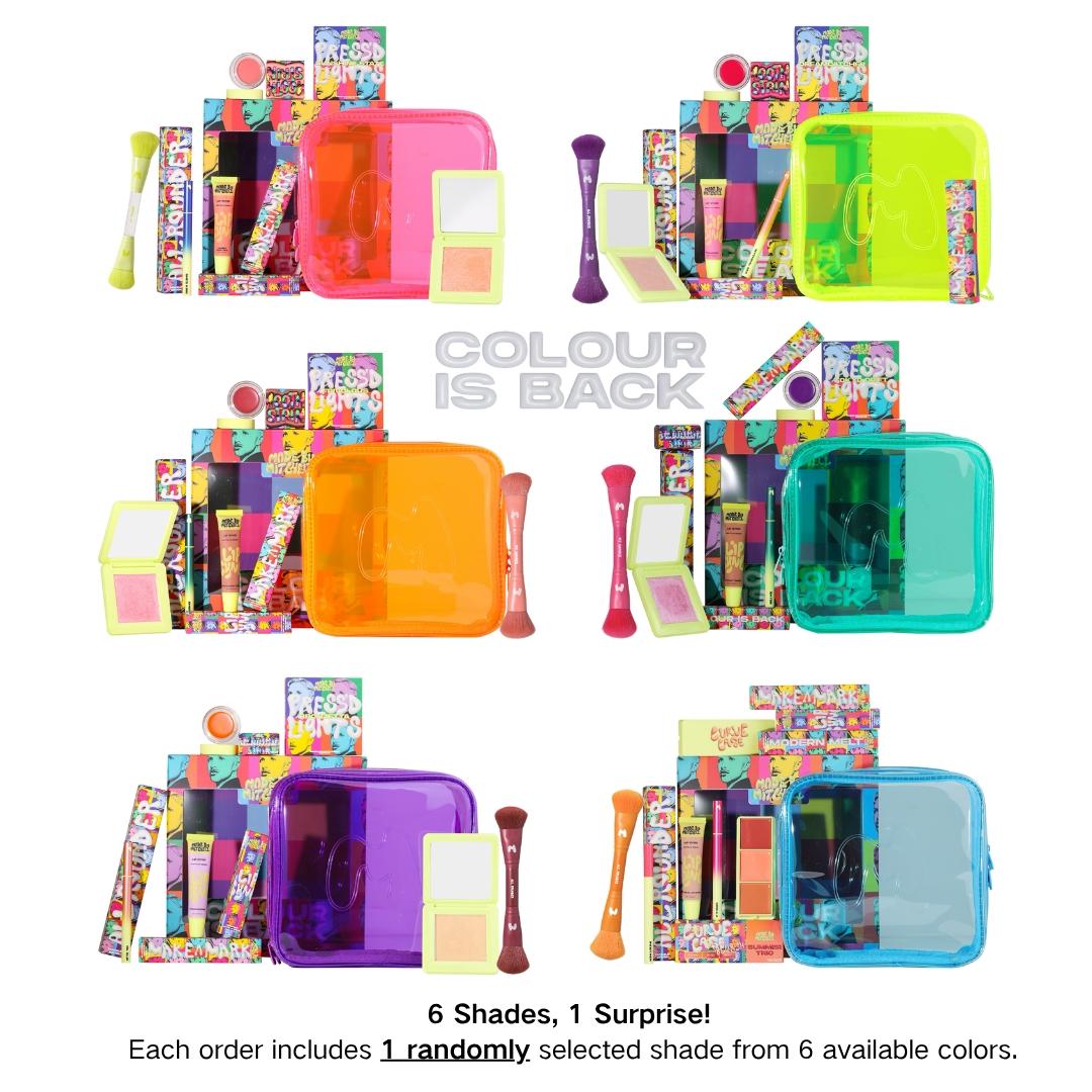 Made By Mitchell Colour Is Back 6-Piece Mystery Makeup Set, Surprise Beauty Bundle Box, Cosmetics Gift Set for Women