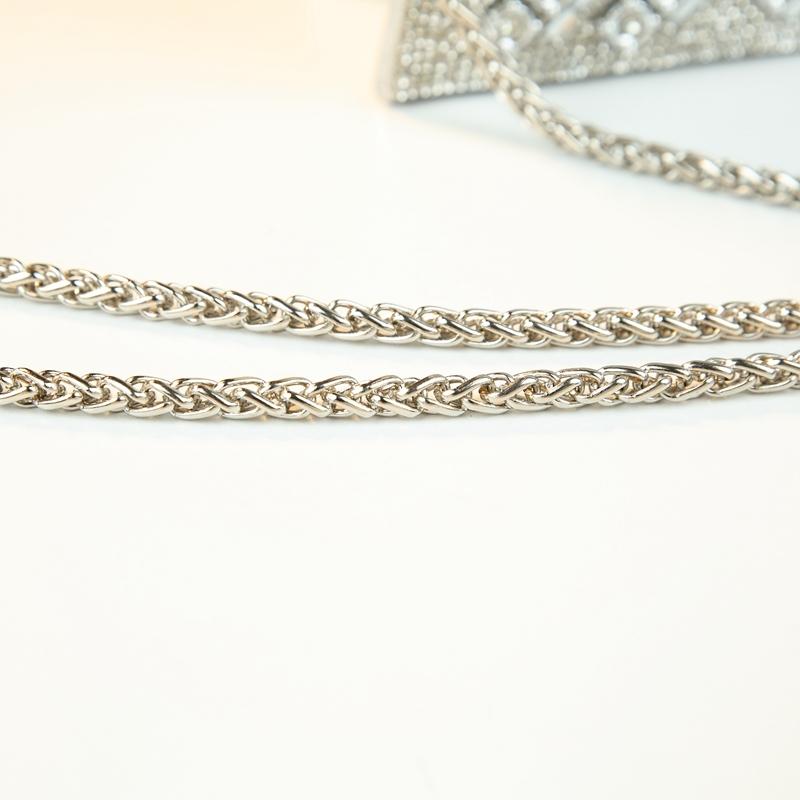 Luxury Rhinestone Handbag, Perfect for Evening Gowns, High-End Sparkling Crossbody Bag, Elegant Clutch for Special Occasions