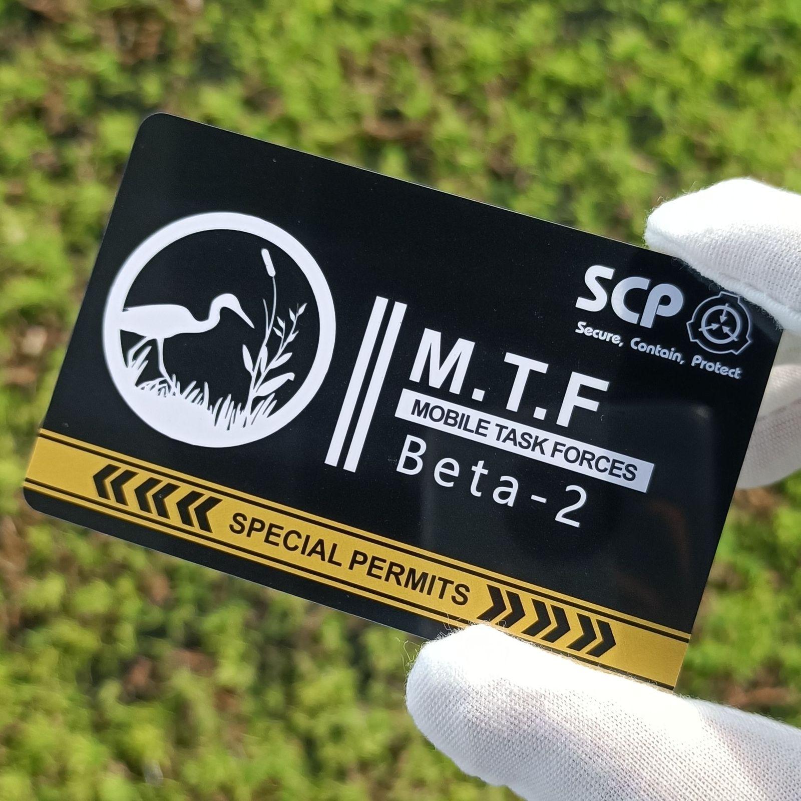 Scp Foundation Mobile Task Forces Card, Stigma-9 Tau-5 Theta-5
