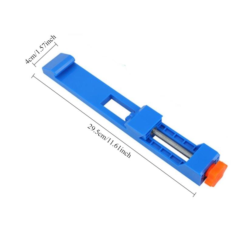 Blue Cutting Machine Base Adjustable Circular Saw Guide Rail, Precision Cutting and Milling Track for Accurate Cuts Hardware