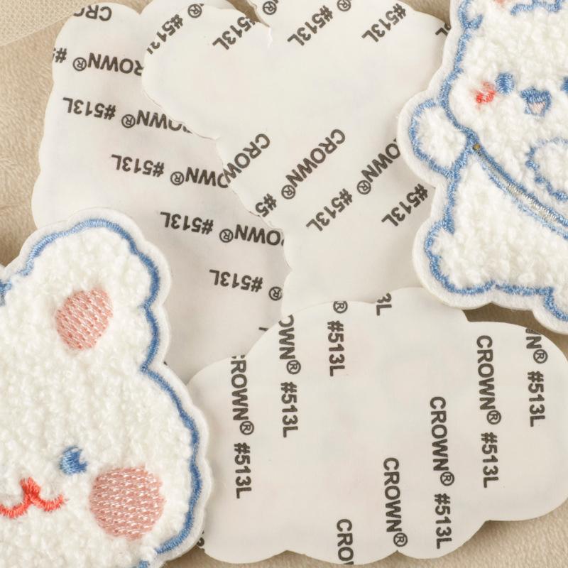 10pcs Colorful Embroidered Patches DIY for Clothes Hats Bags, Vintage Sew-on Badges for Repair or Decoration