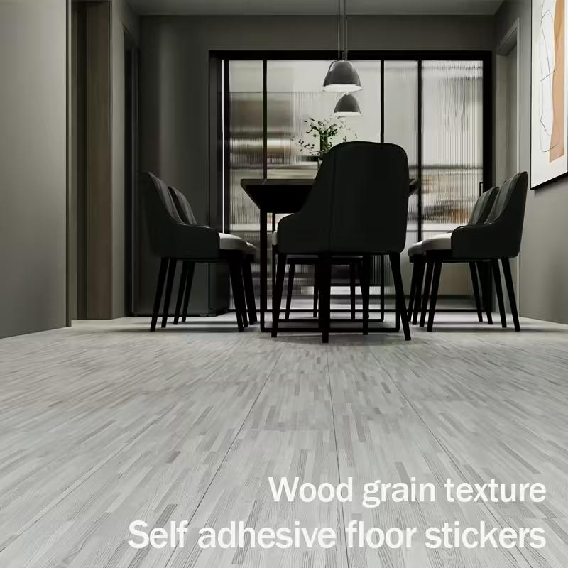 20/40 Self-Adhesive Vintage Wood Grain Waterproof Flooring Tiles - Easy to Peel and Stick, Durable PVC Floor,itable for Home Wall Decoration Renovation, Peel and Stick Floor, Kitchen Floor, Modern Home Decoration, Durable Floor, Floor Covering
