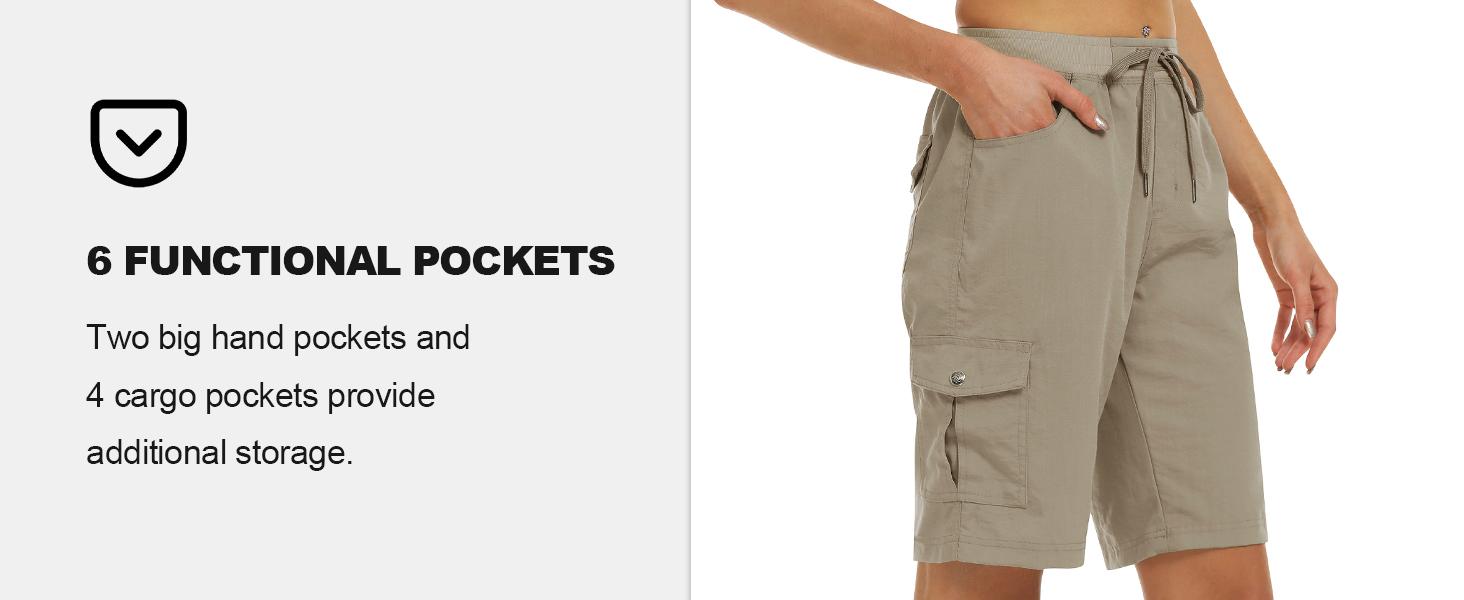 Women's lightweight quick-drying outdoor shorts Women's lightweight quick-drying outdoor shorts