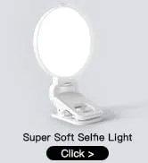 3 Color Soft Selfie Light Phone Light with Clip, Portable Edge-lit Ring Light, Rechargeable Video Conference Lighting for iPhone/Selfies/Makeup/Live Streaming/TikTok/Vlog/Zoom/Video Calls 3 Color Soft Selfie Light Phone Light with Clip, Portable Edge-lit Ring Light, Rechargeable Video Conference Lighting for iPhone/Selfies/Makeup/Live Streaming/TikTok/Vlog/Zoom/Video Calls