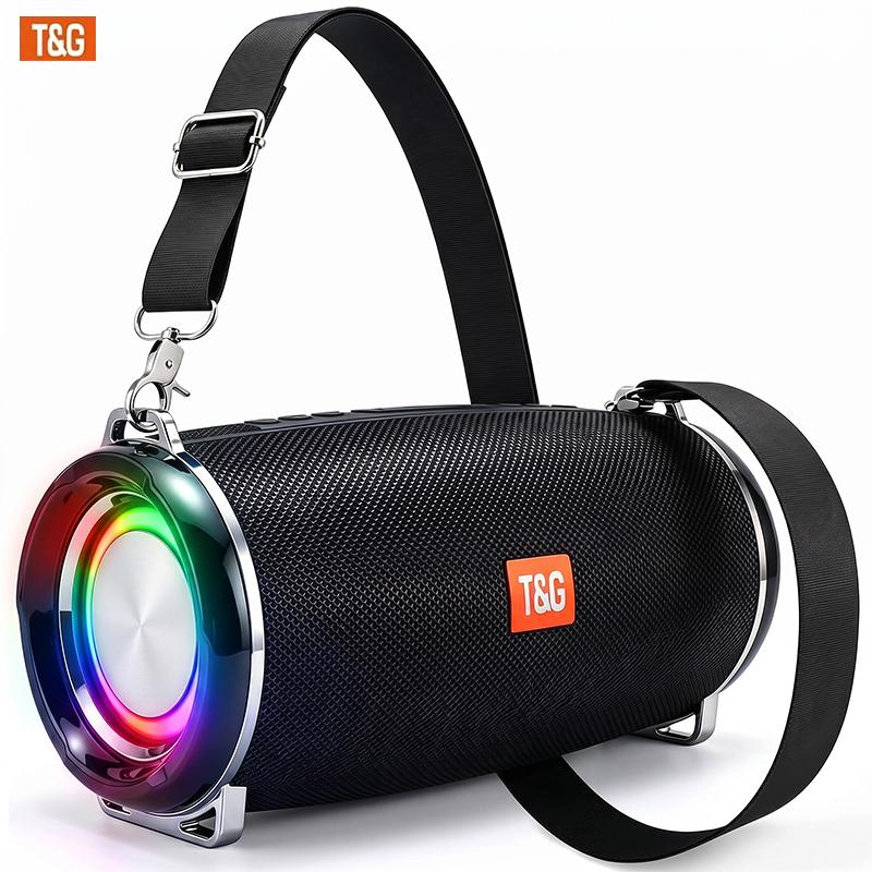 TG192 is a medium-sized music player that supports USB/TF/FM radio music playback. With TWS stereo sound, it can connect to various devices such as mobile phones, tablets, and TVs. It's perfect for carrying around, camping, and use at gatherings.