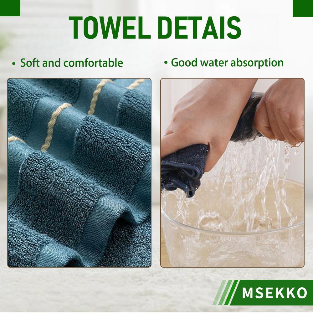 4pcs/1pc Bamboo Fiber Hand Towel Set 33*74Cm/13*29.1In, 480GSM Bamboo Fiber Bathroom Towels, Cool And Comfortable, Highly Absorbent, Available in Multiple Colors, Suitable for Bathroom Showers, Hotels, Saunas, And Spas, Wash Cloths