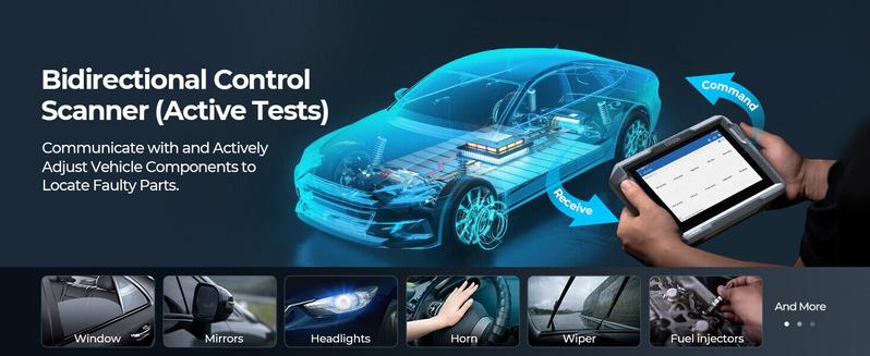 TOPDON  ArtiDiag900 Lite Automotive Diagnostic Scan Tool for Full System, Wireless OBD2 Scanner for Car with Active Test, FCA AutoAuth AutoVIN, 2 Years Free Update