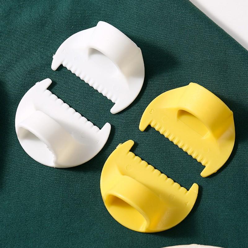 Simple Sewing Tool Set, Durable Plastic Edged Stitch Lock & Knitting Tools, Ideal for Beginners & Seniors, Perfect for DIY Projects