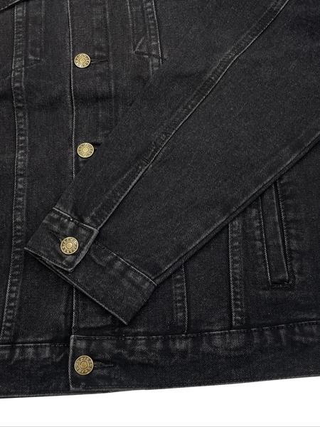 Men's Fashion Casual Lapel Single Button Long Sleeve Denim Jacket, Trendy American Street Style Outerwear, Perfect Gift for Boyfriend