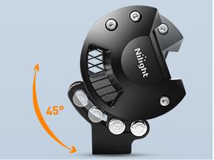 Nilight LED Light Bar 20 Inch 126W Spot Flood Combo Led Off Road Lights with 16AWG Wiring Harness Kit-One Lead