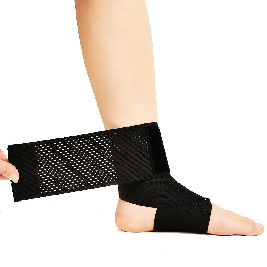 2pcs Breathable Ankle Support Straps, Adjustable Ankle Compression Socks, Sports Fitness Running Cycling Tennis, Foot Brace