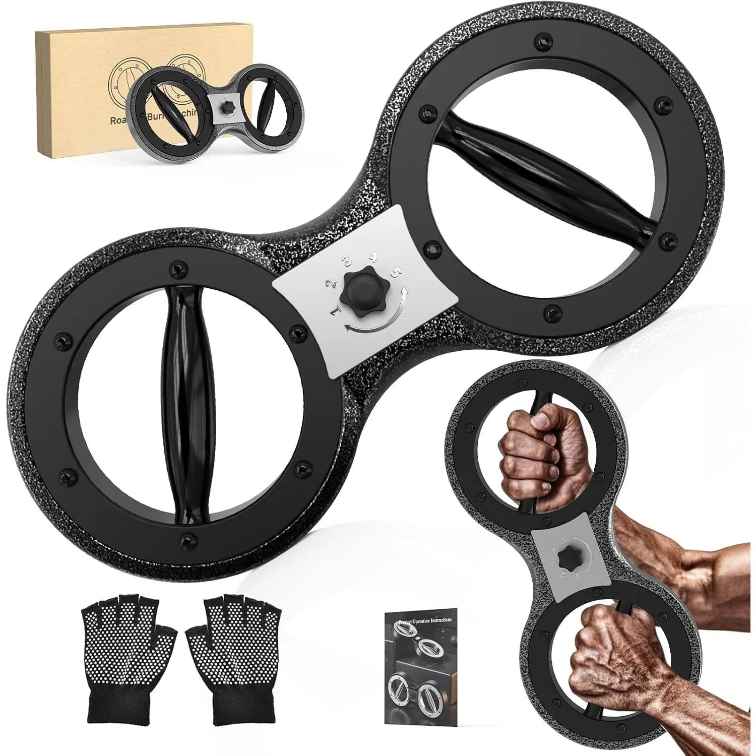Burn Machine,360° Rotating Shoulder Trainer for Arms & Upper Body