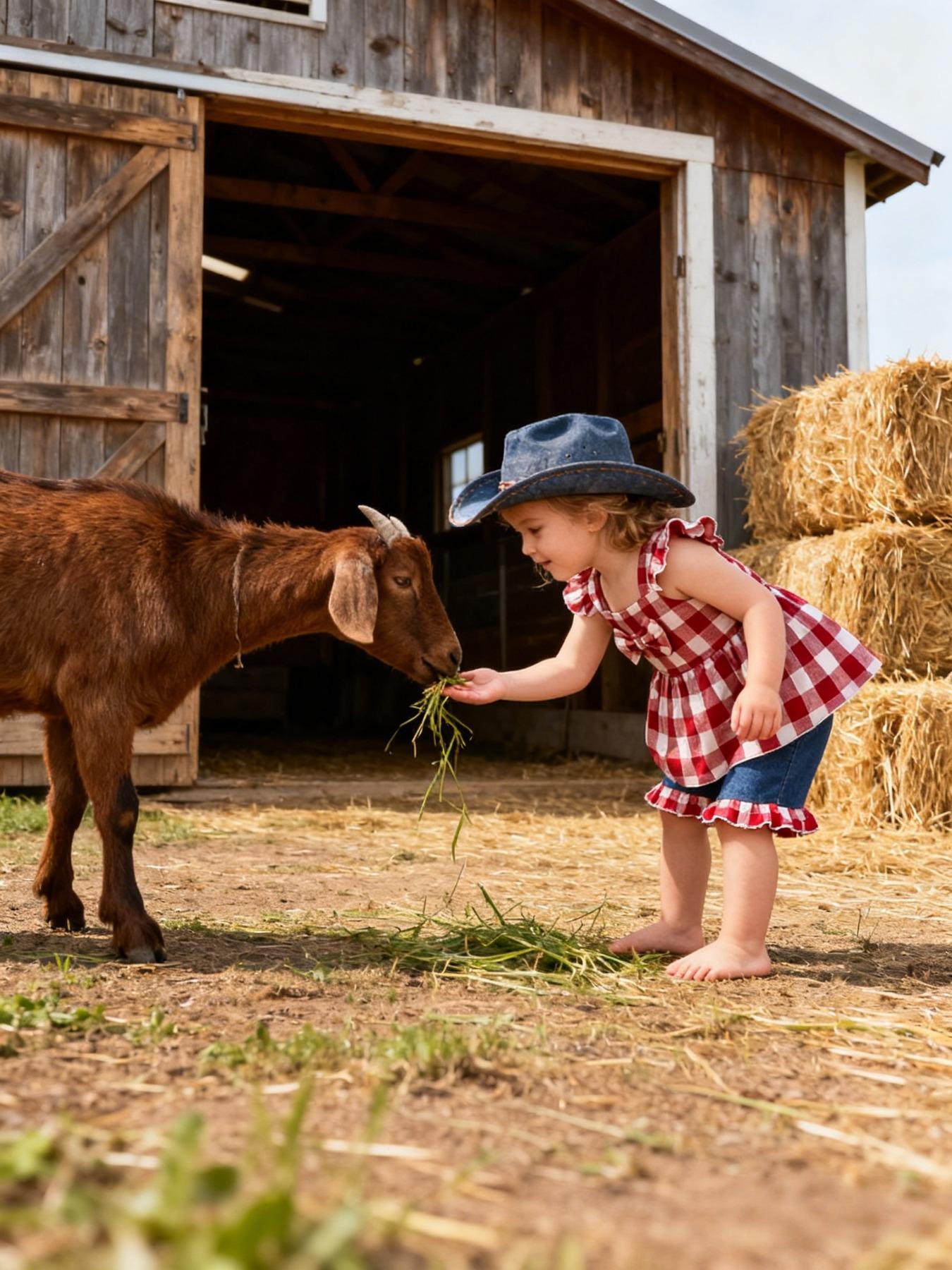 Baby Girl Vintage Plaid Bow Vest Set, baby clothing, Outfits, Fitted Denim Shorts, Summer, Comfortable Daily Wear, Perfect Gift