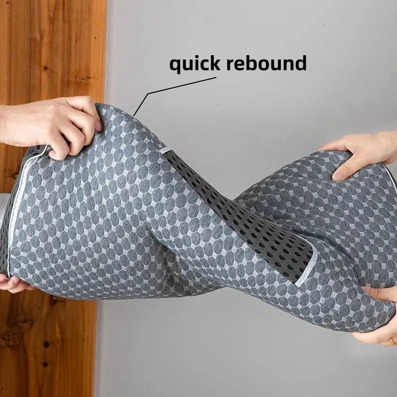 2-Pack Deep Sleep Neck Support Pillows, Ideal for Dorms and Hotels, Single Person Deep Sleep Pillow, Spa Quality Comfort