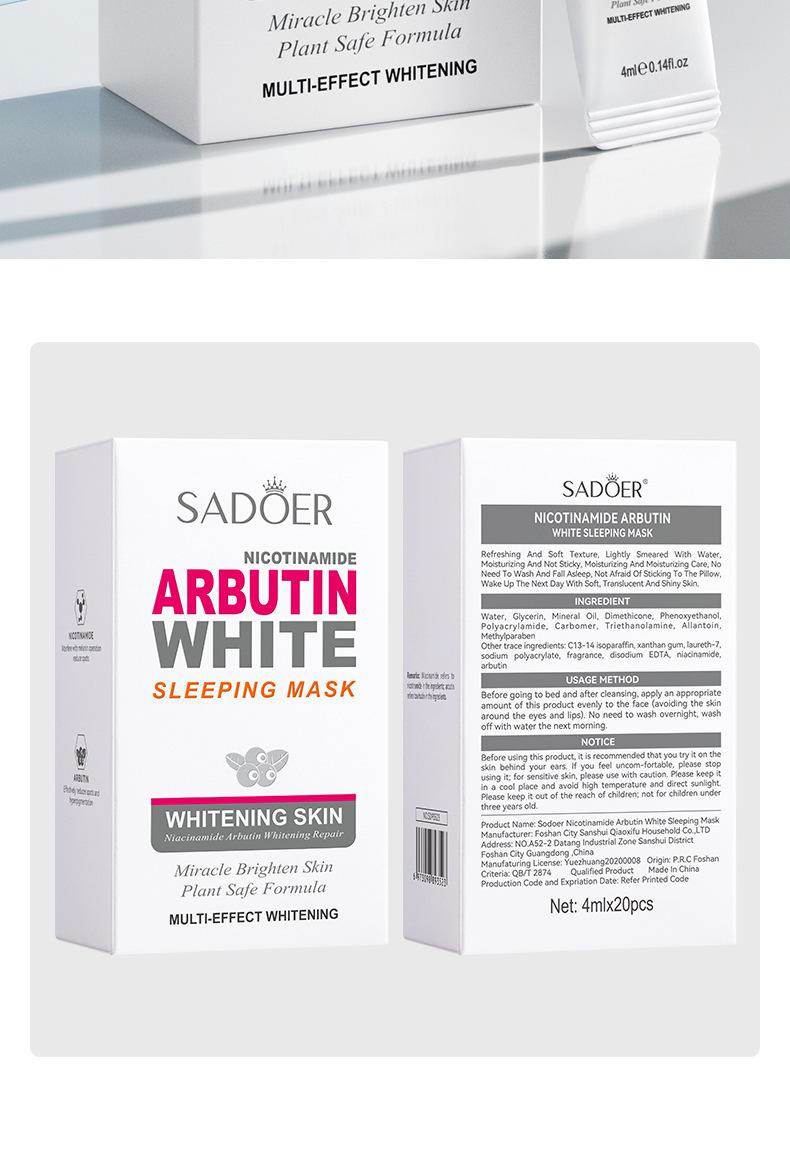Value Pack Aloe VC Niacinamide Sleeping Mask | Portable Night Moisturizer