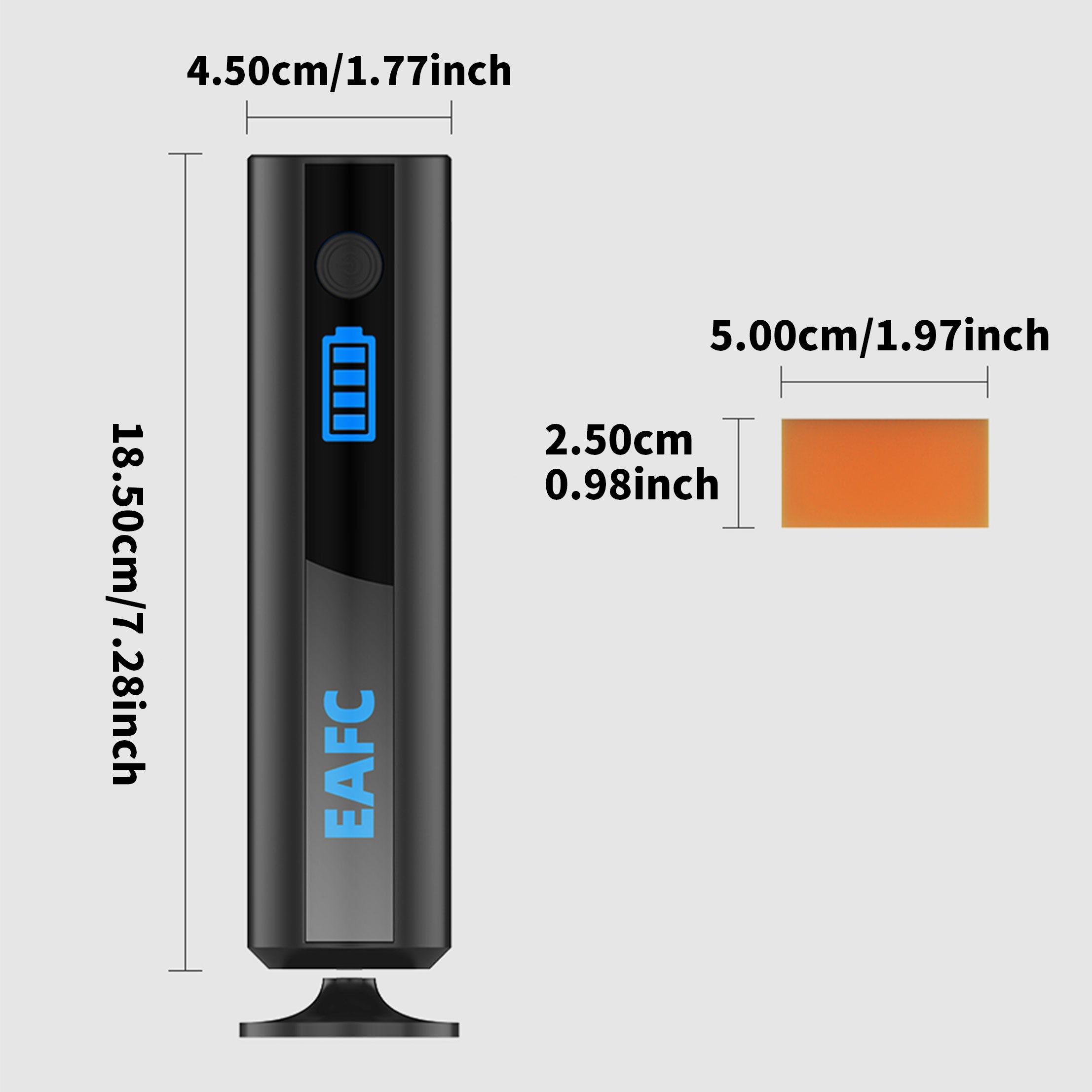 Mini Polishing Machine for Cars, Car Polisher Tool, USB Charging Wireless Car Paint Scratch Repair, Windshield Oil Film Remover, Detail Polishing Kit