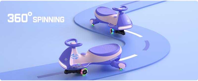 Fanttik Brand Day FanttikRide N7 Electric Wiggle Car with Pedal, Ride on Toy Fanttik Brand Day FanttikRide N7 Electric Wiggle Car with Pedal, Ride on Toy