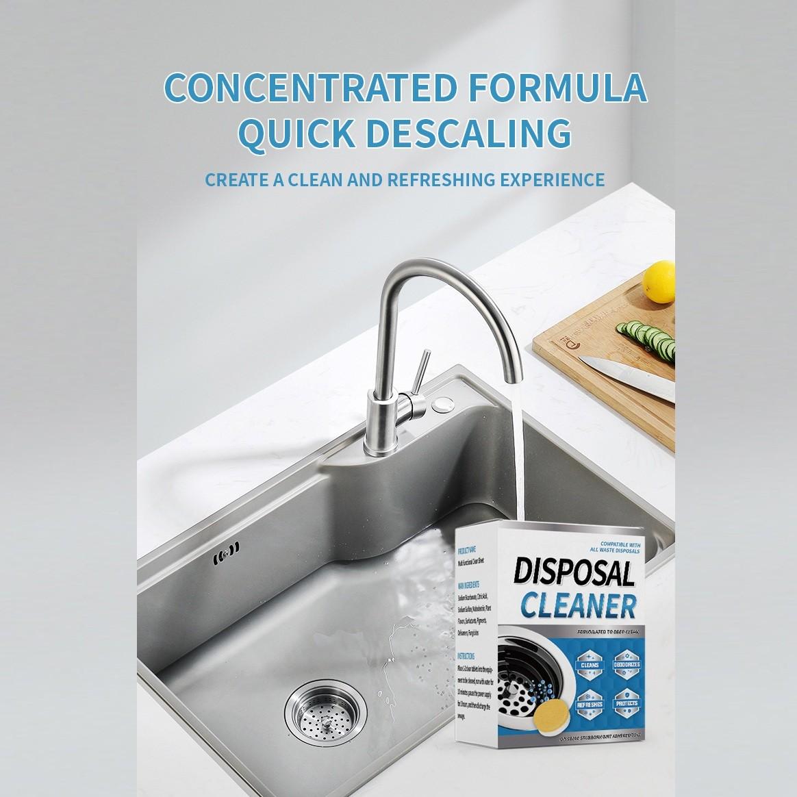 Washing Machine Cleaning Tablets, Home Roller Drum Cleaner, Removes Stains and Limescale, Coffee Maker Cleaner, Disposal Cleaner - Deep Cleaning Tablets For HE Front Loader & Top Load Washer