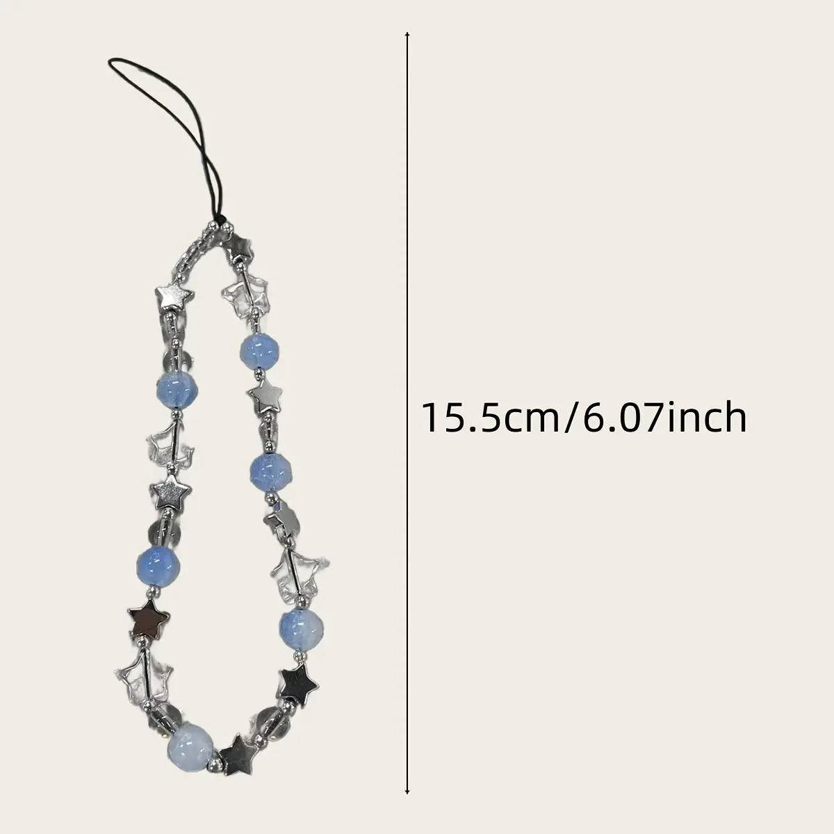 Handcrafted Star-Shaped Phone Charm Strap - Trendy Instagram Accessory, Unique CCD Camera Pendant, Fashionable Mobile Charm for All iPhone 17 Models, Valentine Gifts