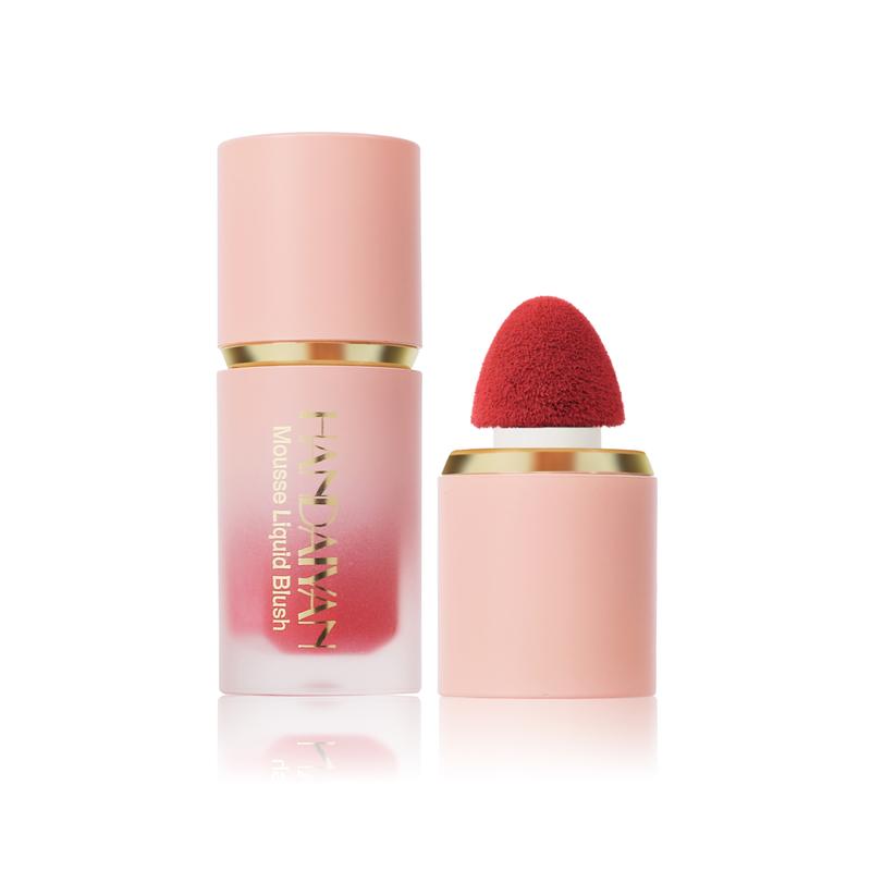 Long Lasting Matte Liquid Blush, 1 Count Natural Look Blush for Daily Makeup, Easy Applying Soft Color Lightweight Blush, Beauty & Personal Care Product, Makeup Products, Christmas Gift, Gentle