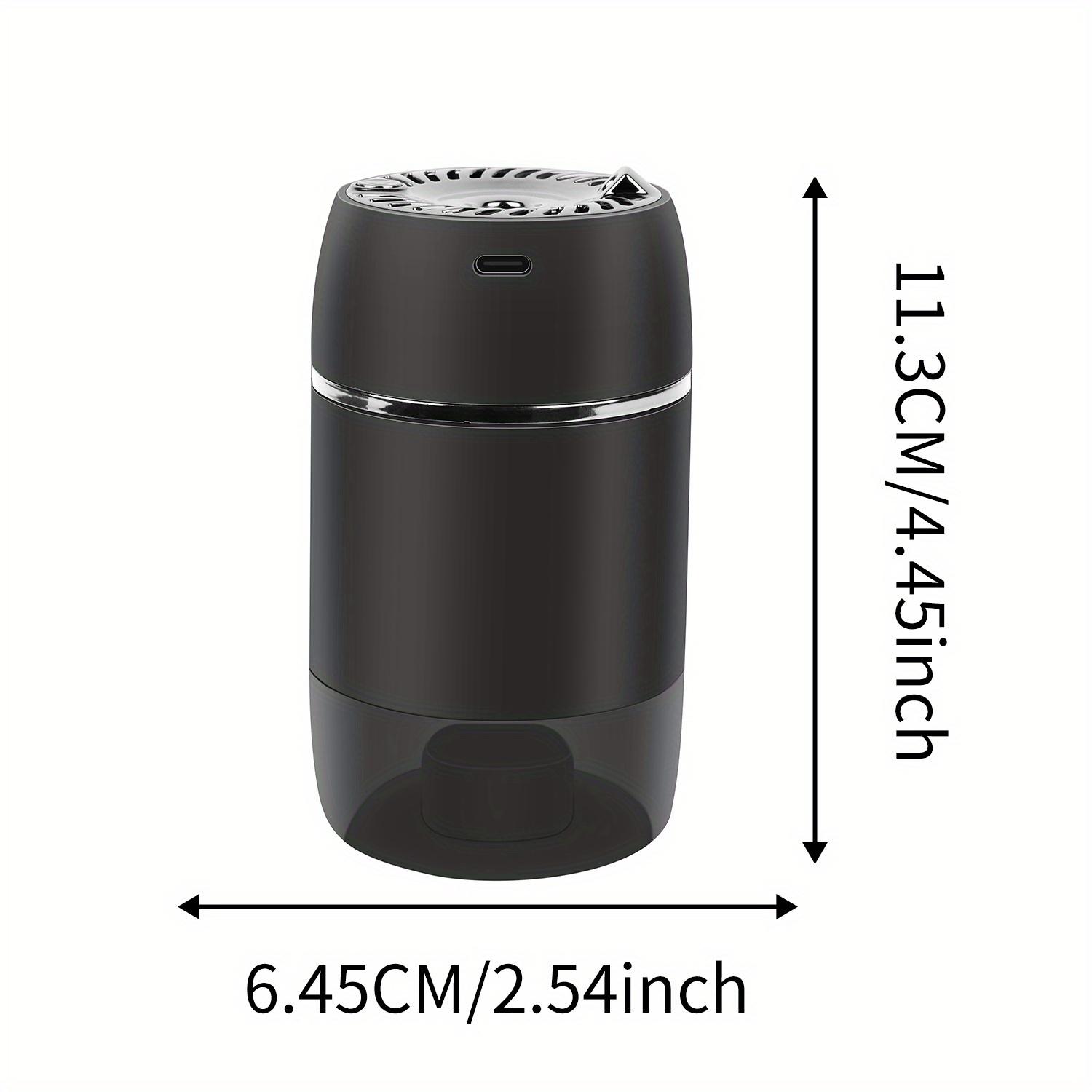 USB Rechargeable Mini Humidifier & Aromatherapy Diffuser with Colorful LED Lights, Portable Bedroom Decor Air Purifier Ideal Holiday Gift