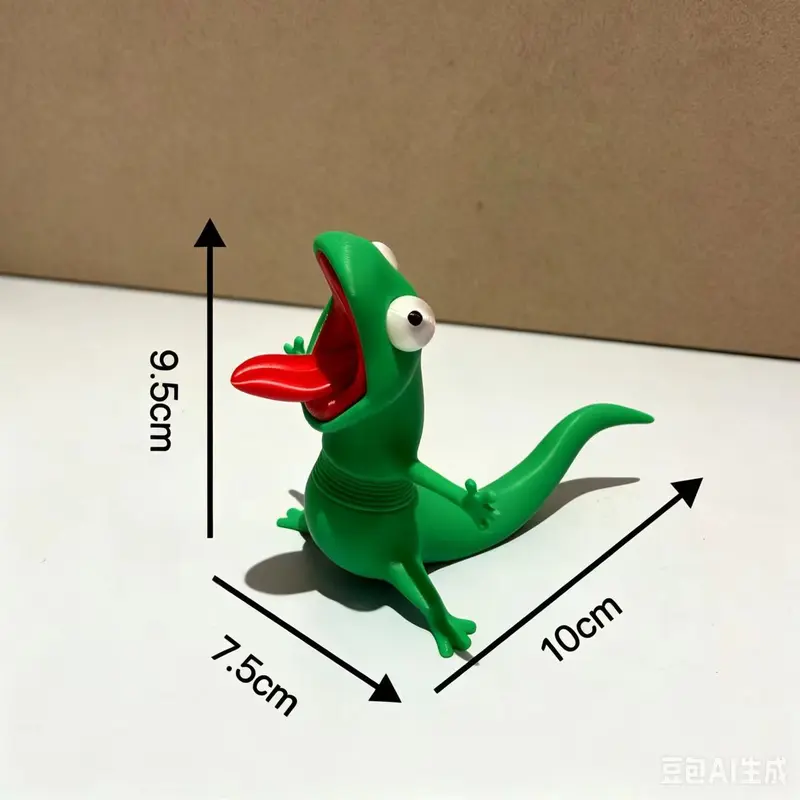 Funny Green Gecko Figurine, Wobbly Riding Buddy - Car & Motorcycle ...