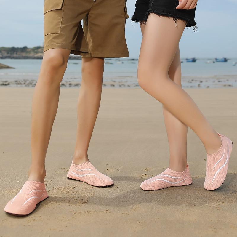 Unisex Summer Indoor Slippers, Easy-On Yoga Shoes, Foldable Water Shoes, Barefoot Swim Surf Shoes, Lightweight Breathable Quick-Dry Beach Shoes