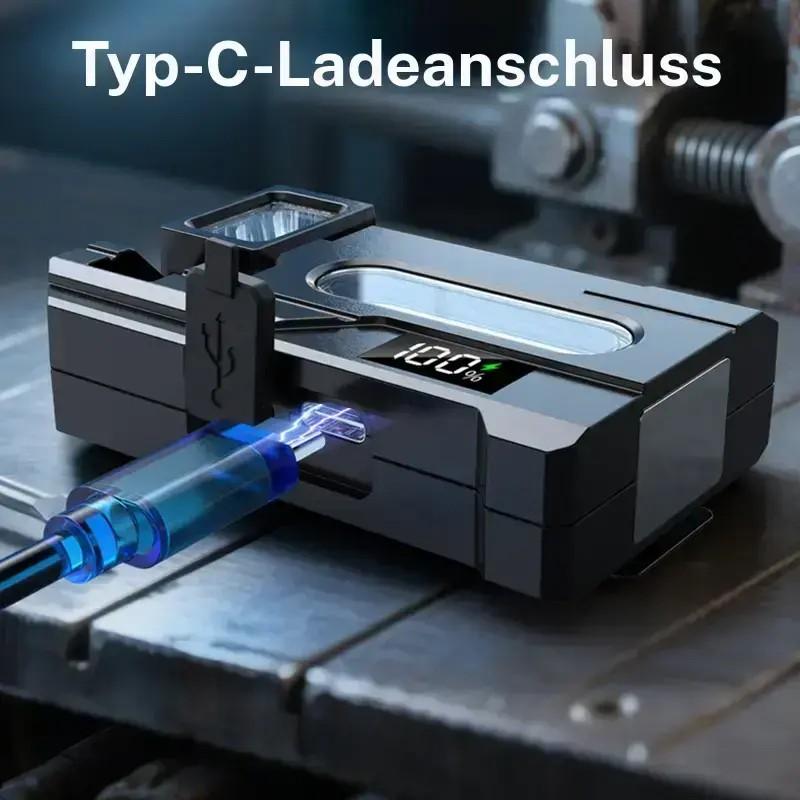 1pc Edc Flashlight, Small Strong Keychain Light, USB-C Rechargeable, Rotatable Head Clip, 7 Modes, Ipx5 Waterproof, Hiking Running Outdoor Emergency Use