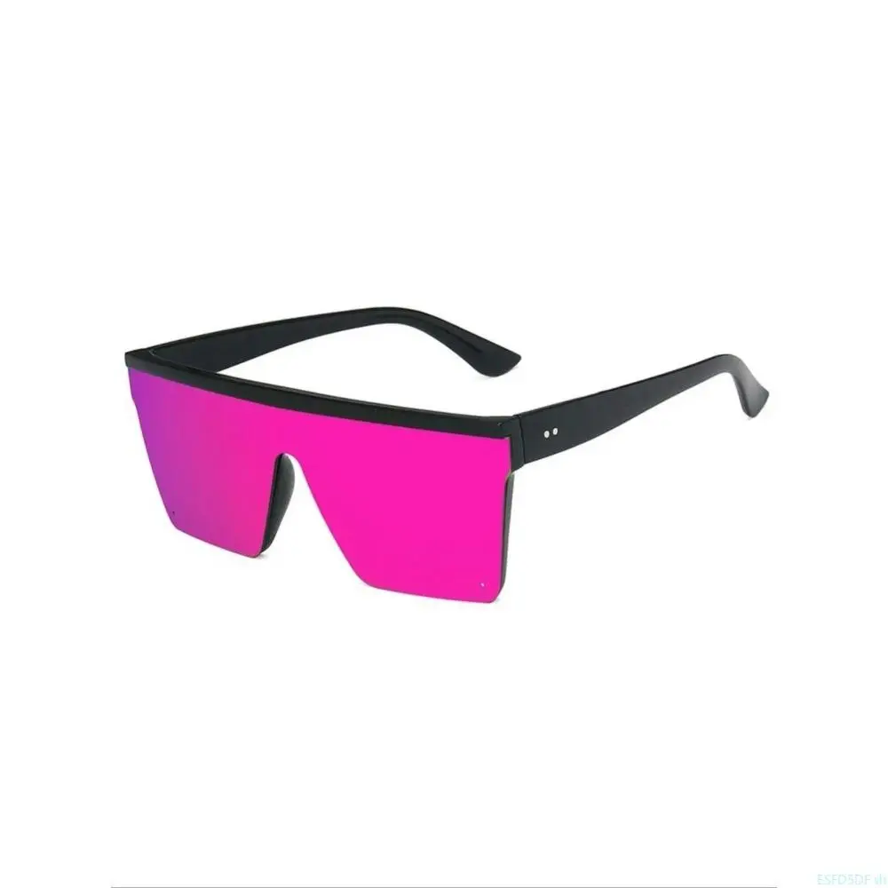 Unisex Vintage Oversized Square Frame Sunglasses with Polarized Pink Tinted Lenses for Travel and Outdoor Activities, Outdoor Travel, Street Wear cute cherry design bag charm little girl handbag exquisite stylish playful backpack sparkly strawberry trendy
