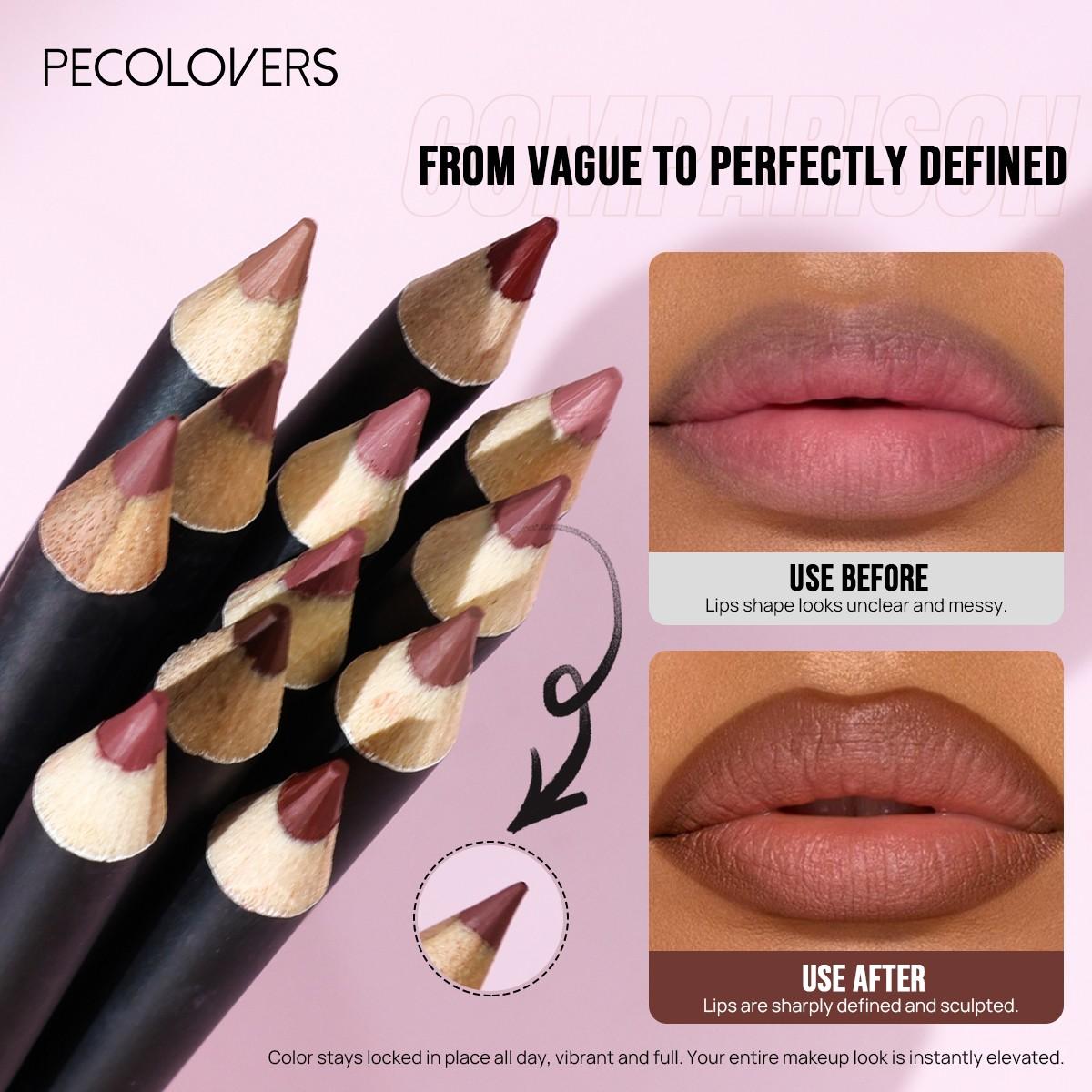 3pcs/Set Lip Cosmetic Kit - Matte Lip Liner + Matte Natural Lip Glaze + Moisturizing Tinted Lip Oil, Long-Lasting & Easy to Apply, Waterproof & Sweat-Proof Lip Liner and Lip Glaze, Not Easy to Fade, Easily Create Stunning Lip Makeup