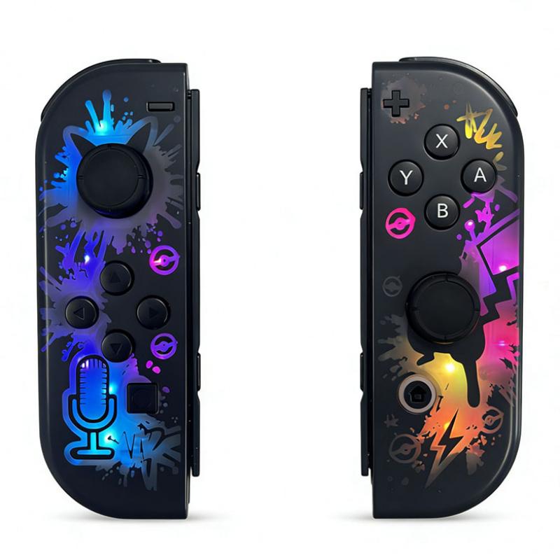 Game Controller (Left/Right) for Switch and Switch 2 Bluetooth Connectivity - Wireless Game Controller with Dual Vibration, Motion Control, Screenshot, and Wake-up Functions. A must-have for staying home, and a great gift for your boyfriend.