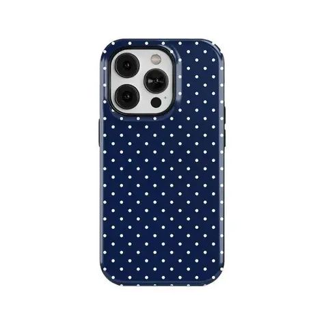 Blue Dot Premium Shockproof Protective Smartphone Case, Multi-Model Phones & Electronics Accessory, Tech Accessory for Protection, Compatible with iPhone 17 ProMax, 17, 16 Pro, 15, 14, 13, 12, Ideal Gift for Girls, Accessories, Tech Accessories