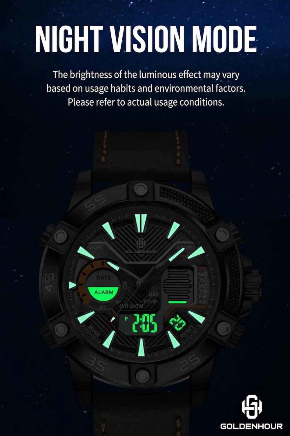 Multifunctional Digital Electronic Watch, Outdoor Waterproof Quartz Watch, Durable Design for Everyday Use, Perfect Gift Choice