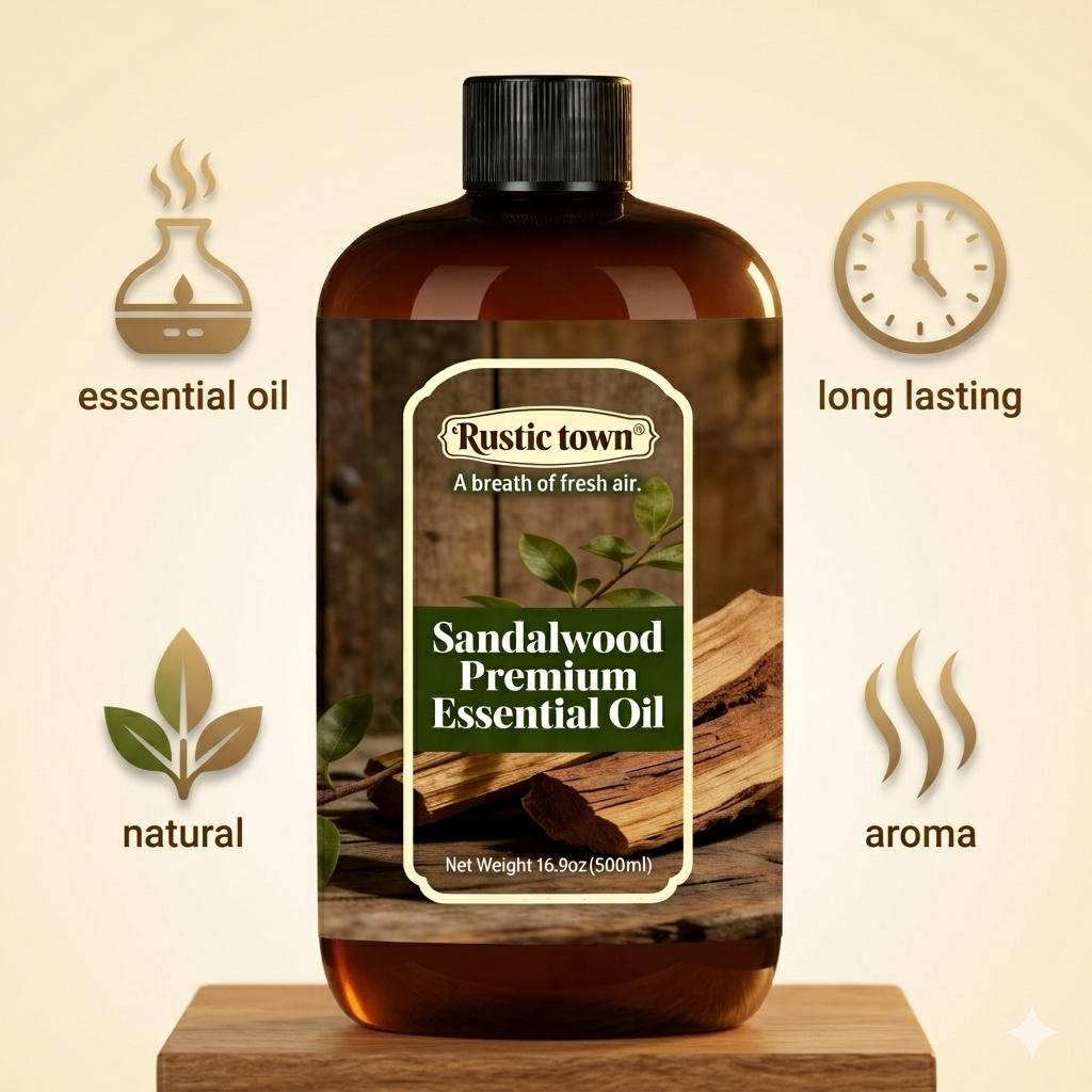 500ML Essential Oil for Diffusers, Humidifiers, Car Air Fresheners, Bedroom, Living Room, Office, Yoga Studio, Single Bottle