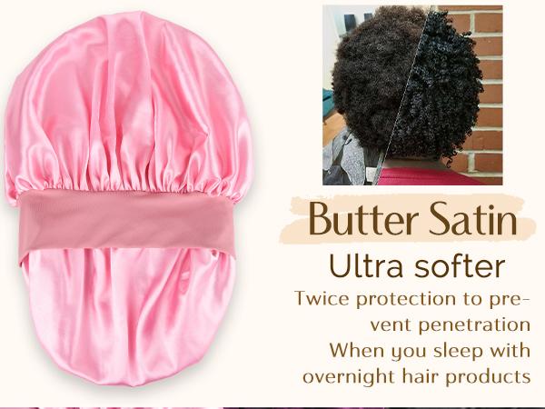 YANIBEST Bonnet for Men Hair Bonnet for Sleeping Double Layer Satin Bonnets for Black Women Curly Hair Braids, men gifts, FathersDayGift, hats men，Haircare bonnetsilk,TikTokShopBlackFriday