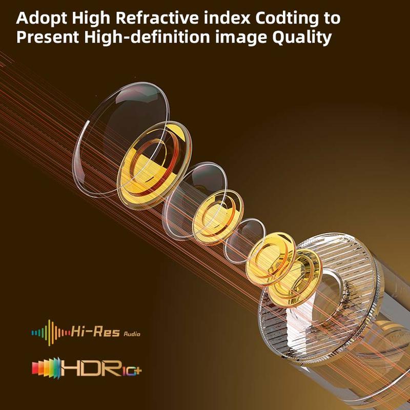 XBJ HY300 Pro Smart Projector: The Ultimate Holiday Gift with Wi-Fi 6 | 1080P Home Theater, Auto-correction, Android TV | Perfect Christmas, Black Friday & Birthday Gift for Indoor/Outdoor Movie Nights XBJ HY300 Pro Smart Projector: The Ultimate Holiday Gift with Wi-Fi 6 | 1080P Home Theater, Auto-correction, Android TV | Perfect Christmas, Black Friday & Birthday Gift for Indoor/Outdoor Movie Nights