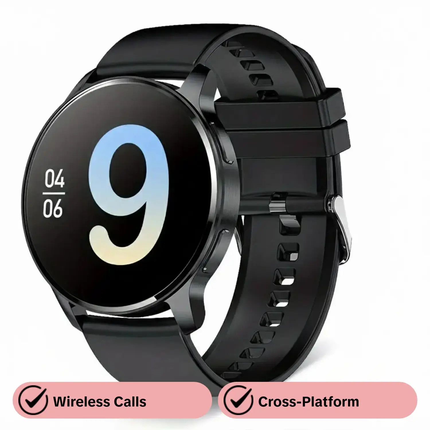 Fashion Multifunctional Smartwatch for Android with Wireless Call Function, Fitness Tracker, Music Control, Compatible with iPhone and Android Systems, Digital Smart Watch, Trendy Multifunctional Watch