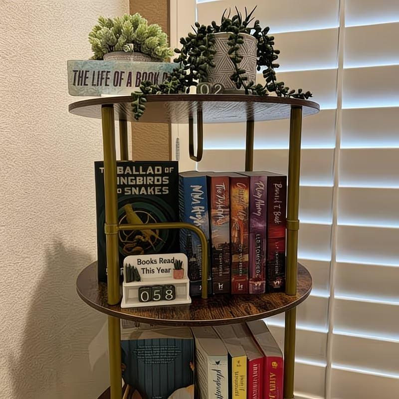 3D Books Read This Year Tracker & Counter, Back-to-School Reading Display, Personalized Bookshelf Decor for Book Lovers & Clubs, Perfect Holiday Gifts & Stocking Stuffers for Students, Teachers & Bookworms