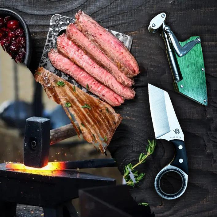 Steak knife, kitchen blade, sharp and hard, cutting meat, cutting fruits, gift