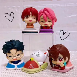 Original Anime DAN DA DAN Gashapon Toy Vol.1 Ayase Momo Takakura Ken Shiratori Aira Sleep Series Action Figure Capsule Toy