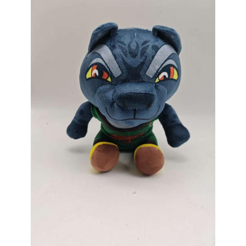 Cute Sports‑Team‑Style Creature Plushies, Sound‑Free Cartoon Monster Doll Collection gift