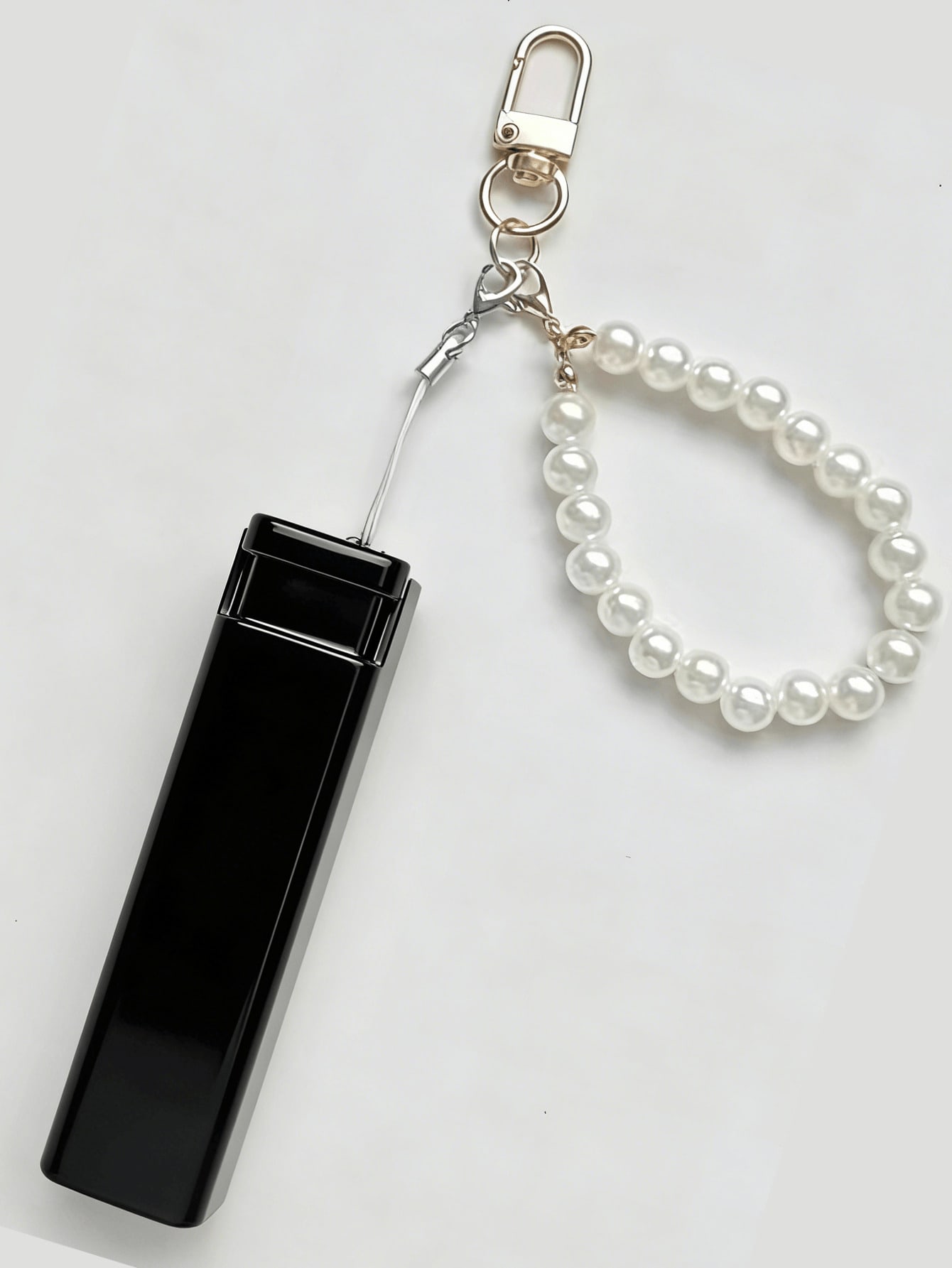 10ml Pearl Chain Portable Perfume Spray | Refillable Travel Spray Bottle, Cute Keychain, Suitable for Handbag/Backpack, Leak-Proof Cosmetic Spray Bottle, Mini Perfume Dispenser Bottle